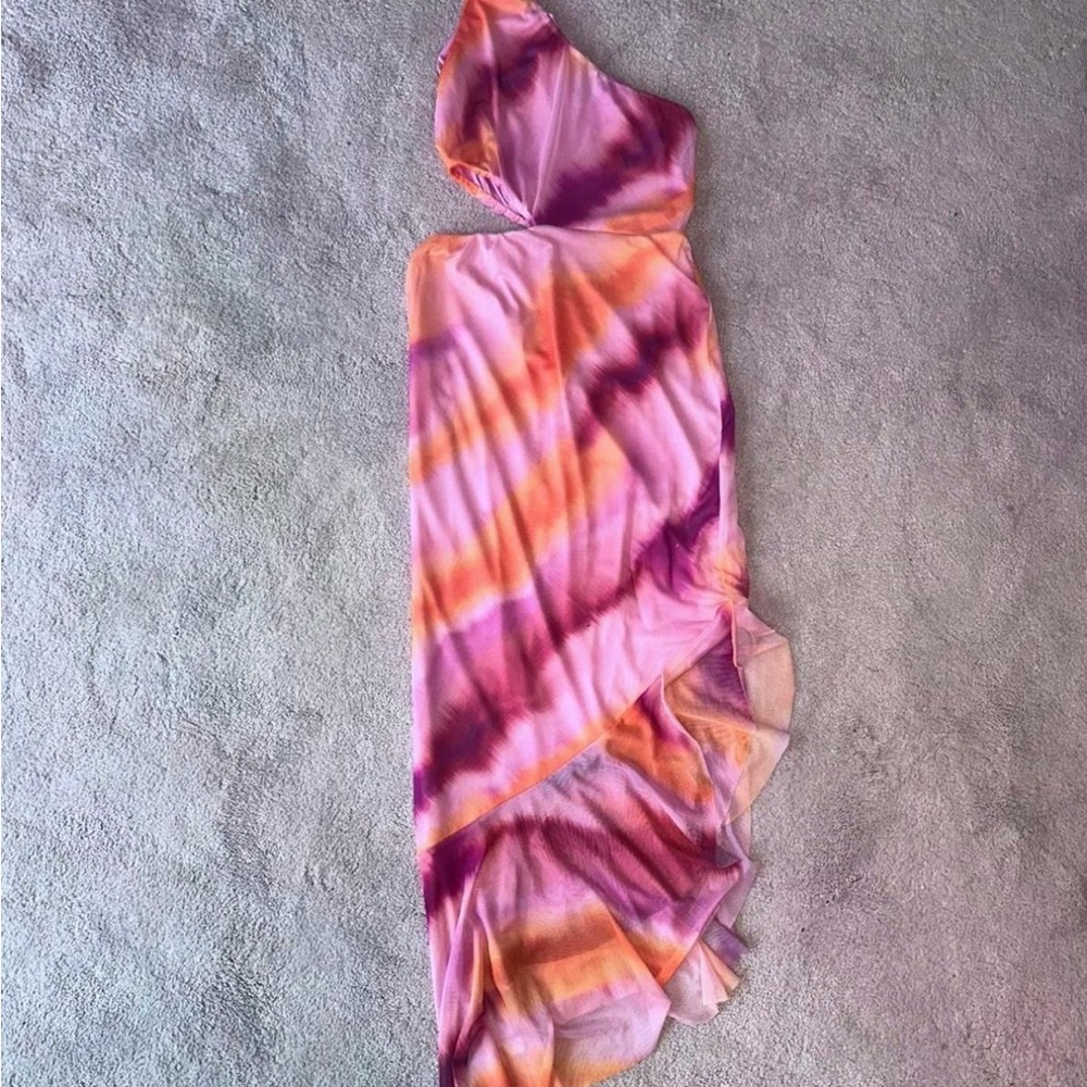Boohoo Pink Satin Fabric